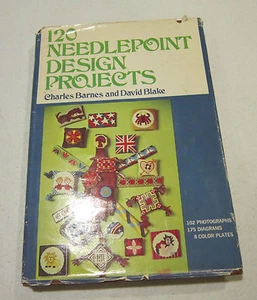 "120 Nadelpunkt-Designprojekte"" von Charles Barnes & David Blake 1974 HC/Jacke" - Bild 1 von 8