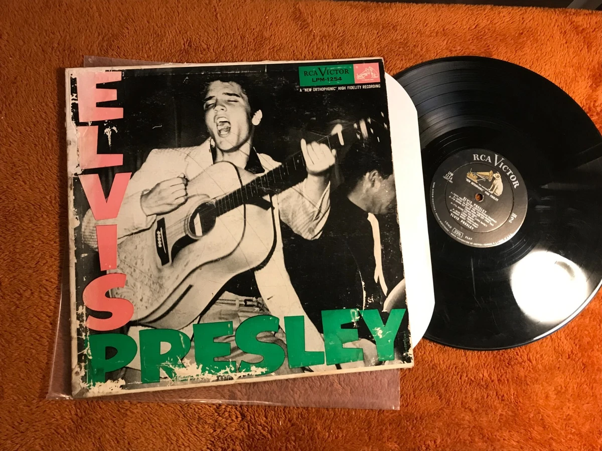 Elvis Presley S/T LP Vinyl OG 1956 RCA Victor LPM-1254 MONO