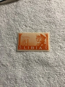 LIBYA SC. # 95-DUE POPOLI-UNA GUERRA- HITLER-MUSSOLINI -MNH - Picture 1 of 2