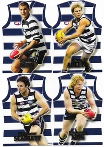 2006 AFL Select Champions Geelong Cats DIE-CUT 4 card lot - Picture 1 of 1