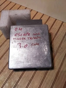 FORD ESCAPE/TRIBUTE 3.0 ECM/ECU ENGINE COMPUTER BRAIN OEM 2004 - Picture 1 of 12