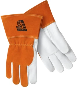 STEINER ZIEGENLEDER mit SPLIT COWHIDE STICK MIG SCHWEISSHANDSCHUHE, Med, 0232 - Bild 1 von 1