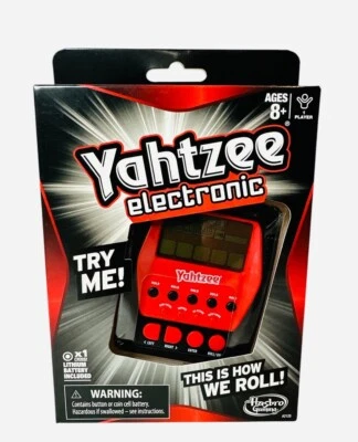 Yahtzee 2012 Handheld Electronic Digital Game Hasbro A2125 New🔥🔥Free Ship - Image 1 of 4