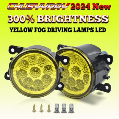 Luz antiniebla LED amarilla para Subaru Impreza XV Crosstrek 2015-2016 Foto 1 de 4