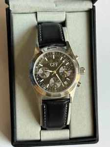 GFF - Herrenuhr Quartz   mit Case - ungetragen  - Batterie neu - Werk läuft - Bild 1 von 7