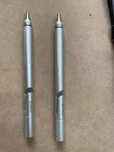 (USED, NO TIPS OR DISC) PACK OF 3 adonit jot pro SILVER with MISSING TIP (USED) - Picture 1 of 4