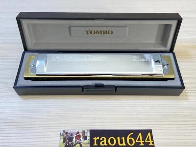 TOMBO No.1521 D Key TOMBO BAND DELUXE Tremolo Harmonica 21 holes from Japan - Image 1 of 4