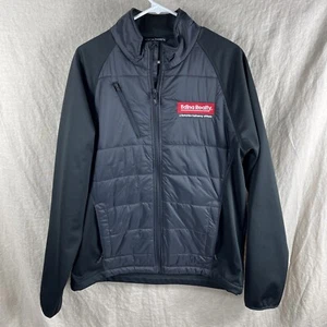 Chaqueta Para Hombre Port Authority Negra Edina Reality Bordada con Cremallera Completa Talla Grande - Imagen 1 de 22