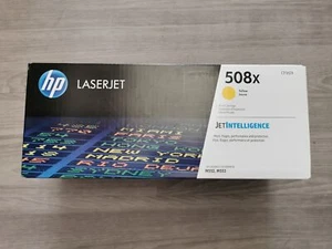HP (508X) CF362X Toner yellow, OVP geöffnet, TONER UNBENUTZT - Bild 1 von 2