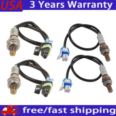 Sensor de oxígeno superior+inferior 4 piezas para Chevrolet Silverado 2500 6,0 L V8 2003-2012 Foto 1 de 4