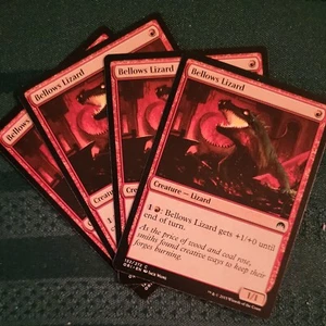 MTG Magic Origins C Bellows Lizard #0132 PLAYSET 4x x4 - Picture 1 of 2