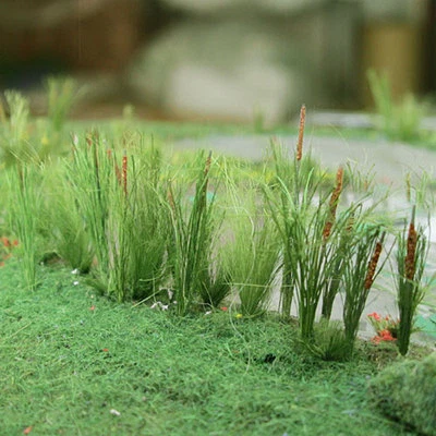  MP SCENERY 120 Cattails HO Scale Architectural Water Plants Trees Railroad - Image 1 of 2
