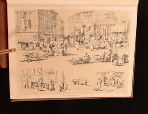 1841 Prout's Microcosm The Artist's Sketch-Book 1st Edition Scarce Illustrated - Bild 1 von 8