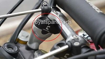 Fit For Triumph Scrambler 400X Premium Pull-Back (Offset) Handlebar Risers Foto 1 de 2