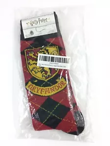 CALZINI GIROCOLLO DA UOMO HARRY POTTER GRYFFINDOR CREST ARGYLE NUOVI SIGILLATI ~GRATUITI~SPEDIZIONE~ - Foto 1 di 4