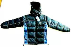 nwt boys winter jacket coat hood insulated water resistant puffer size 14 - Picture 1 of 4