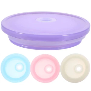 4 Pcs Mason Cup Lid Travel Tumbler Cover Replacement for Spill-proof - Picture 1 of 12