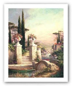 La Barchetta Art Fronckowiak Landscape Art Print 22x28 - Picture 1 of 1