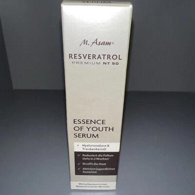 (79,83€/100ml) M.Asam Resveratrol Pr NT50 Essence of youth 30ml - Bild 1 von 2