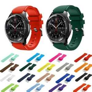 Correa deportiva de silicona suave de 22 mm para reloj Samsung Galaxy 46 mm Gear S3 reloj 3 45 mm - Imagen 1 de 31