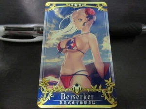 FGO Fate Grand Order Arcade Card Servant Miyamoto Musashi Berserker Final - Picture 1 of 2