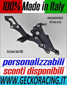 PEDANE ARRETRATE REGOLABILI KTM SUPER DUKE 990 SUPERDUKE - Foto 1 di 11