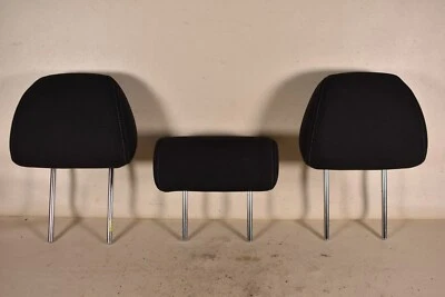 13-17 HYUNDAI ELANTRA GT REAR HEADREST SET HEAD REST HEAD RESTS BLACK CLOTH OEM Foto 1 de 4