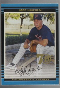 2017 Bowman 70th Anniversary Buybacks Gold Jeff Lincoln #2002-292