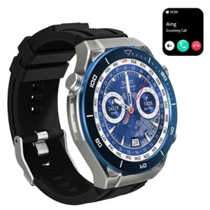 Waterproof Smartwatch Bluetooth Blood Pressure Monitor Smart Watch for Men Women - Picture 1 of 13