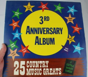 25 COUNTRY MUSIC GREATS VARIOUS ORIGINAL ARTISTS LP 12" VINYL *QUICK SHIP* - Picture 1 of 4