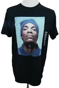 Nuova T-shirt nera Snoop Dogg da uomo grande rapper M8 - Foto 1 di 6
