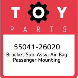55041-26020 Toyota Bracket sub-assy, air bag passenger mounting 5504126020, New  - Imagen 1 de 1