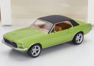wonderful diecast-modelcar 1/43 FORD MUSTANG COUPE 1968 - green/black - lim.ed - Picture 1 of 2