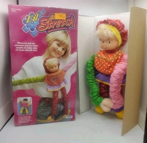 Li'l Suzie Stretch Doll Irwin Toys 1990s Blonde Yarn Hair Vintage NIB Rare - Picture 1 of 24