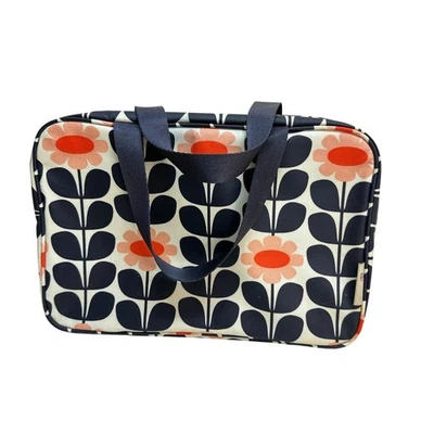 Bolsa de cosméticos Orla Kiely alta flor fin de semana maquillaje de viaje objetivo raro Foto 1 de 4