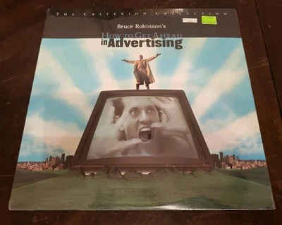 New Sealed Laserdisc CRITERION #346 How to Get Ahead in Advertising 1989 W21 - Image 1 of 4