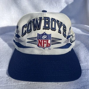Vintage Logo Athletic Dallas Cowboys Diamond Cut SnapBack Hat Pre-owned - Picture 1 of 8