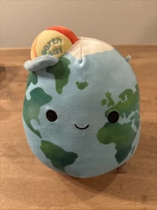 Squishmallow Kellytoy Roman The Globe 5in Plush Stuffed New - Picture 1 of 5