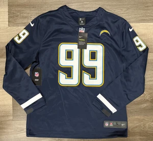 Nike LA Chargers 99 Joey Bosa Thermo Langarm Trikot, Dunkelblau, Large - Bild 1 von 4