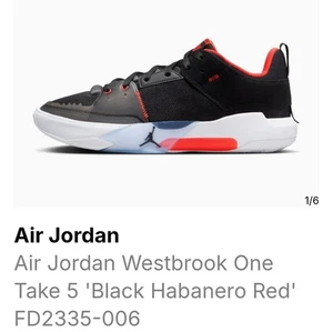 🔥 Jordan One Take 5 "Black Habanero Red" - Größe US 10 - FD2335-006 🔥 N.W.O.B - Bild 1 von 6