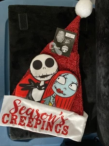 Nightmare Before Christmas Season's Creepings Jack Skellington & Sally Nikolausmütze - Bild 1 von 1