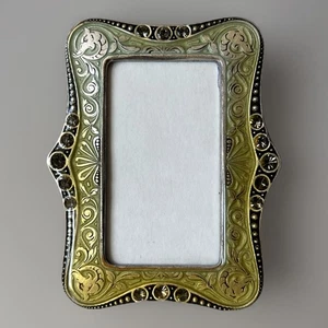 Miniatur Bilderrahmen Katharina Popesco Made In France 3”x 2 3/4” - Bild 1 von 6