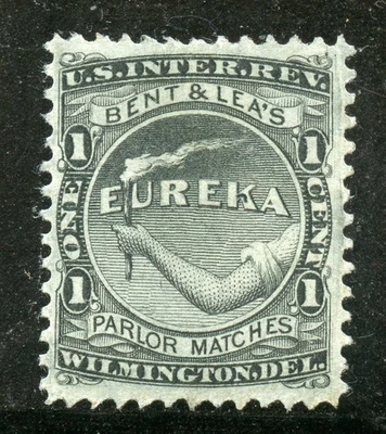 RO29e, Bent & Lea match revenue stamp. - Image 1 of 2