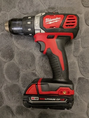 Milwaukee 2606-20 M18 Compact 1/2" Drill Driver with Battery  - Image 1 of 4