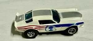Aurora AFX Chevy Camaro Z28 HO Slot Car Magna Traction #6 Red White Blue - Picture 1 of 5
