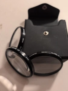 3 Pack PROmaster  58mm Lens Filter Made in Japan  Close Up - Picture 1 of 4