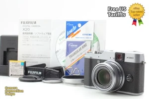 [N MINT /Hood] Fujifilm Fuji X20 12.0MP Bridge Digital Camera Silver From JAPAN - Picture 1 of 14