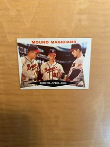 1960 TOPPS BASEBALL #230 MOUND MAGICIANS!! WARREN SPAHN!! $1 SHIPPING!! - Picture 1 of 2