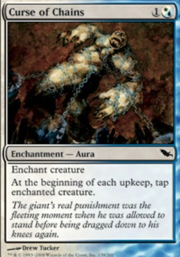 Curse of Chains - Shadowmoor #139/301 MTG Magic The Gathering - Image 1 of 1