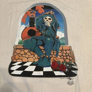 Vintage 2003 Grateful Dead Skeleton Jester Rock Musik Band T-Shirt Größe XL - Bild 1 von 9